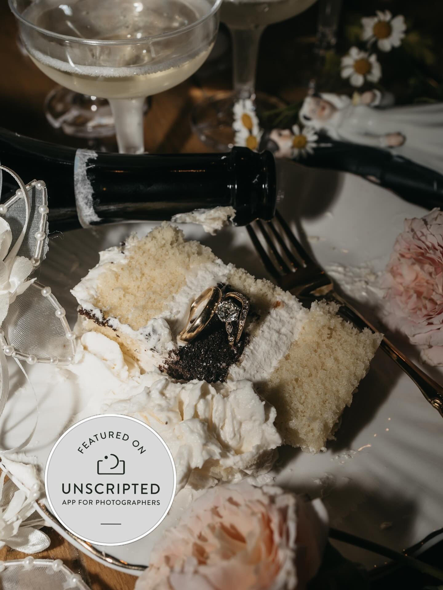 This is why detailed shots matter!

They tell the story you almost missed.

The rings you nervously slid on.
The champagne you barely sipped.
The cake you forgot to taste.
The flutes you toasted with once and never again.

We live for the imperfectly