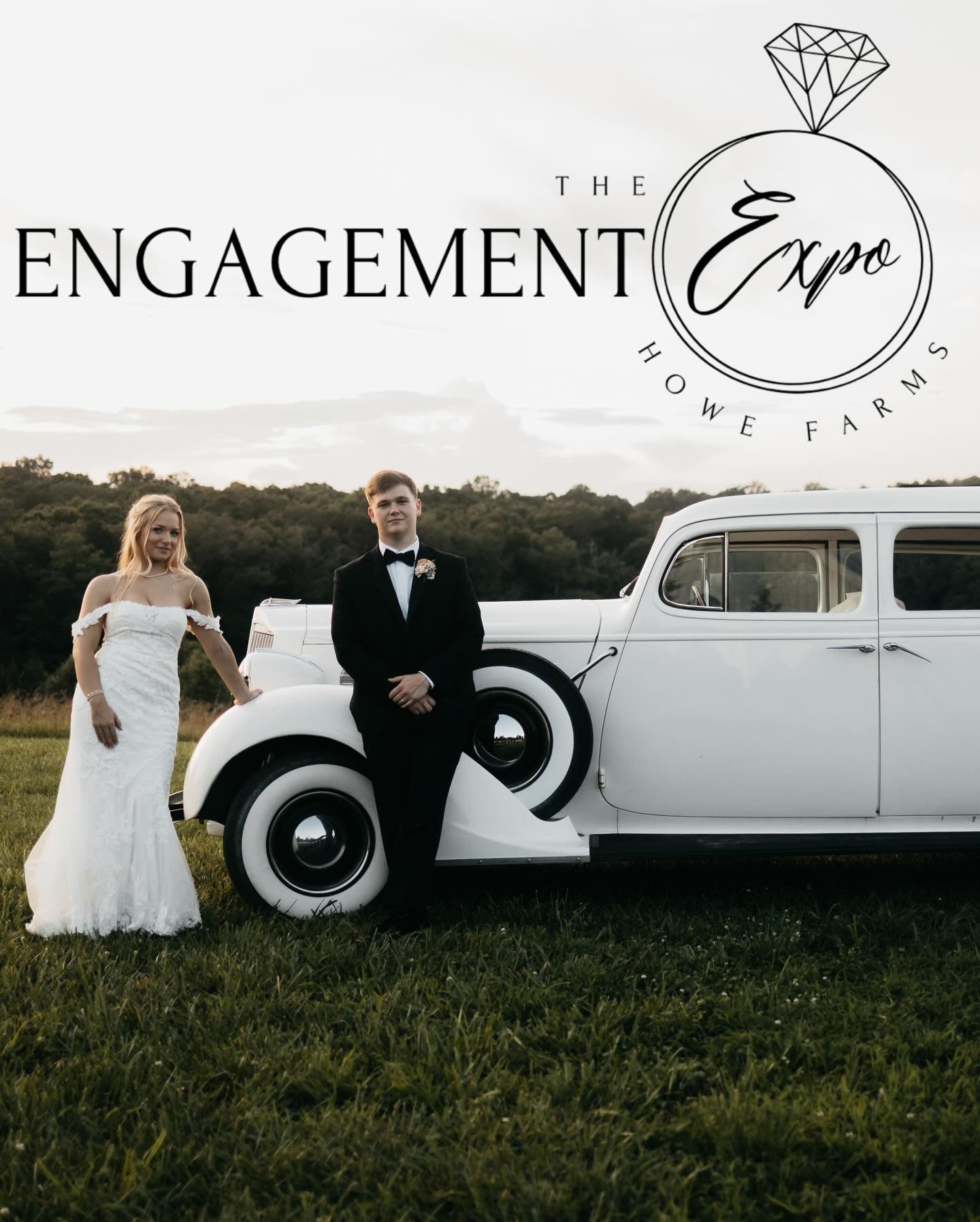We are beyond excited to be a vendor at Howe Farms first ever Engagement Expo this Sunday! 

Be sure to come see us at The Highlands Chapel! 

*Reminder: this is a ticketed event and is sold out at this time! If you have a ticket and are not able to 