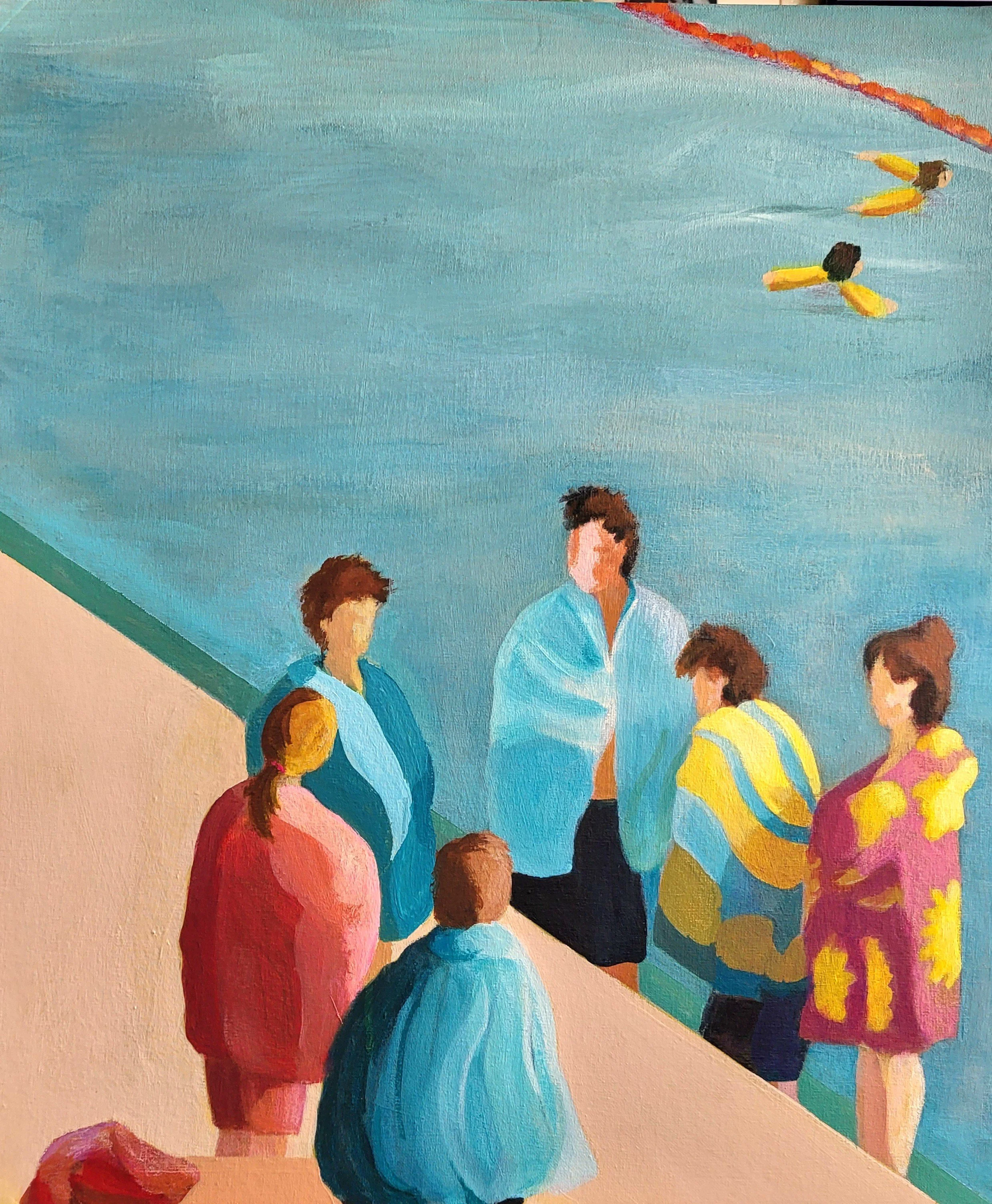Swimmers 20 x 24"