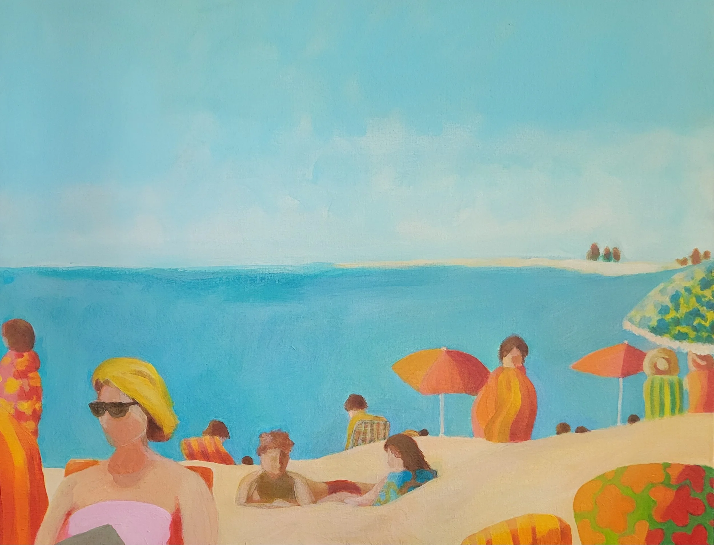 Bay Front  22 x 28"