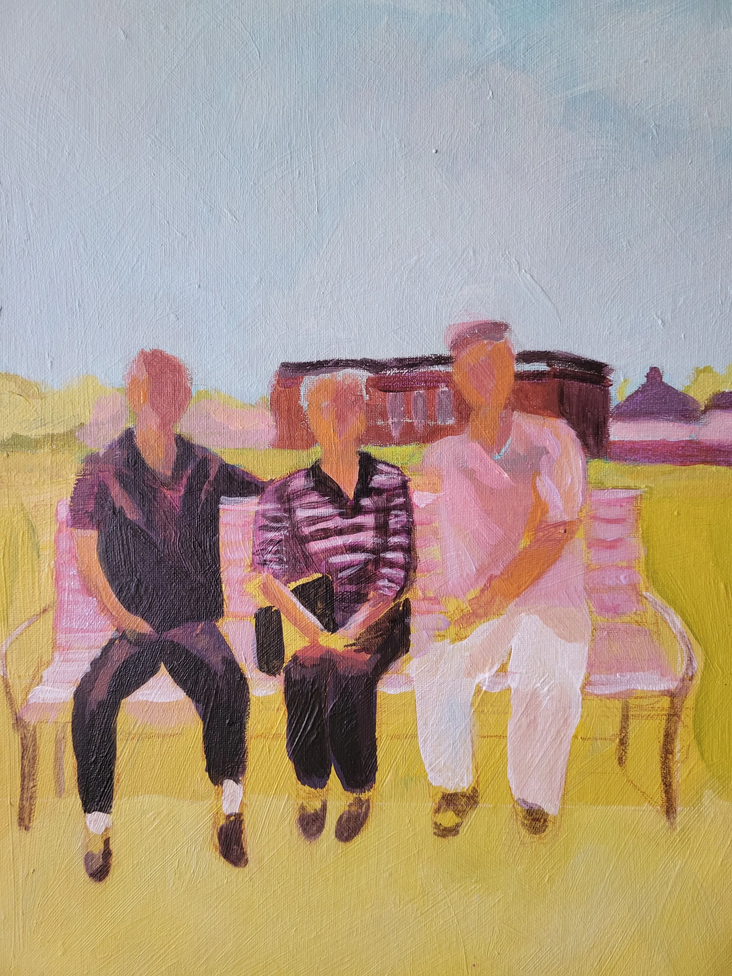 June 1  New painting in progress...