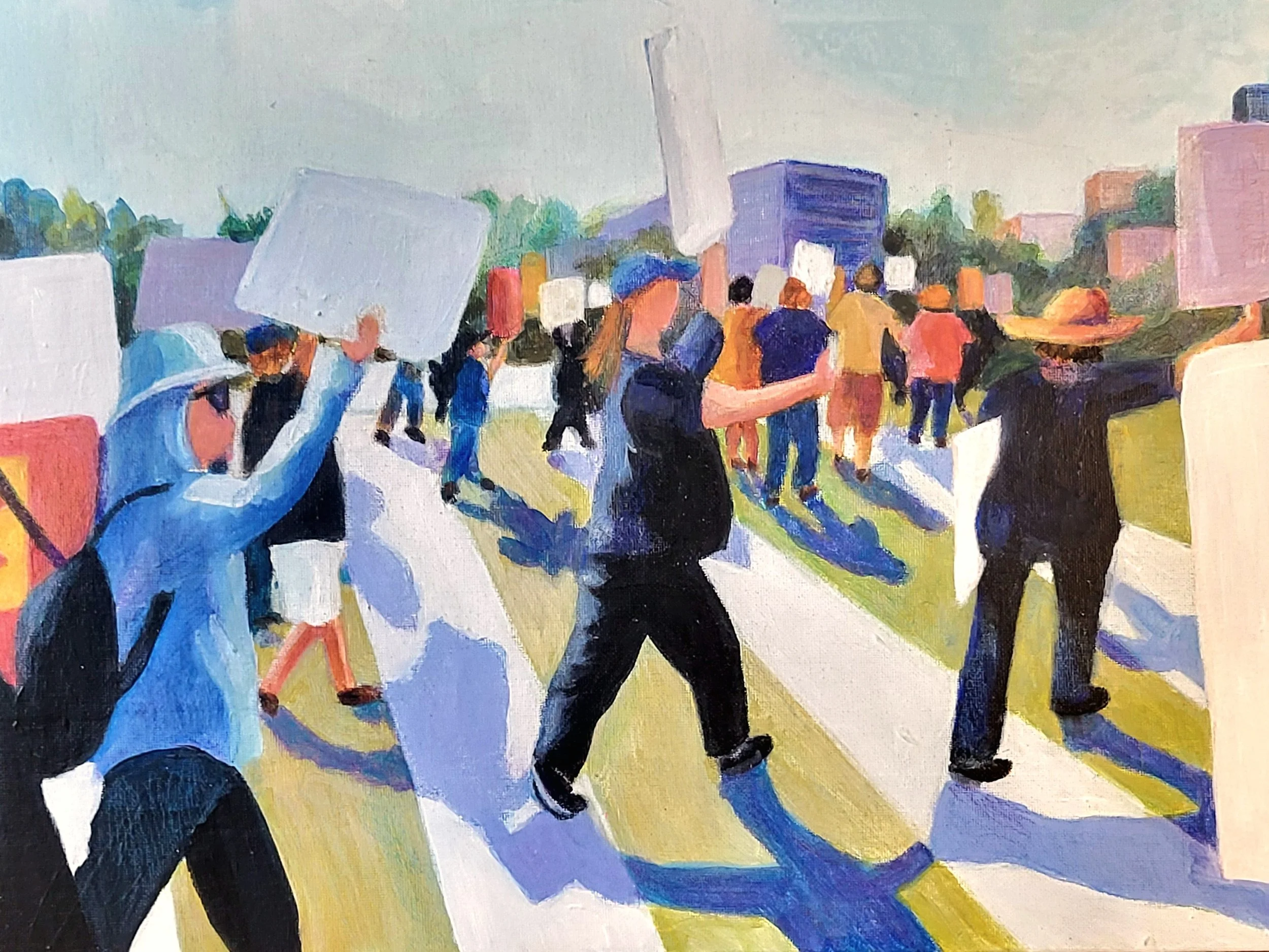 Intersection  16 x 12"