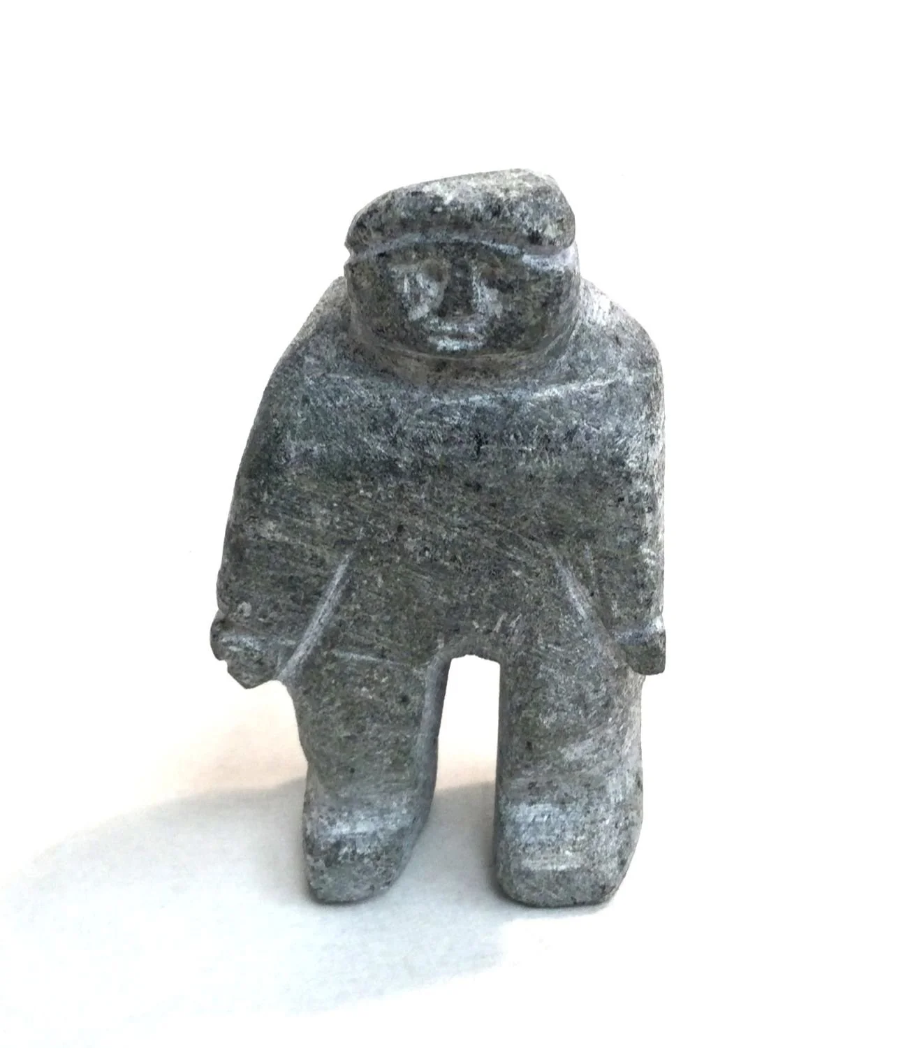 artist unknown (Sugluk/Salluit, Nunavik), n.d., serpentine, 3 x 1.5 x 1 inches (7.5 x 4 x 2.5 cm), provenance: private collection BC, $225 Cdn.