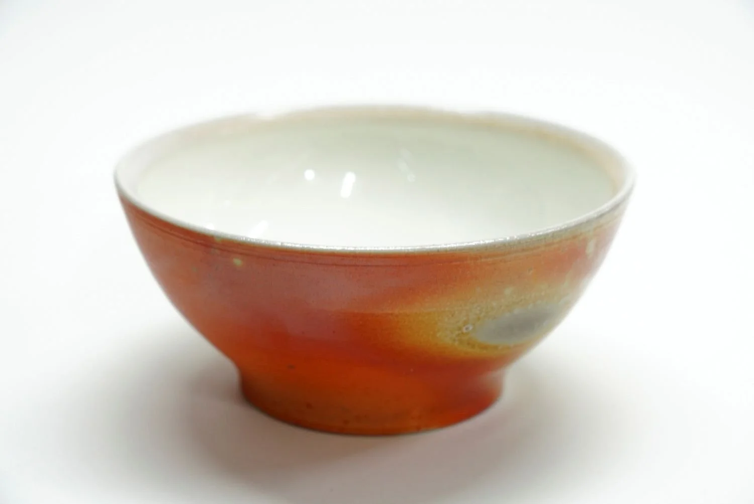 Soup Bowl (#25.12), soda fired porcelain, 3 x 6.25" (7.6 x 16 cm), $50 Cdn.