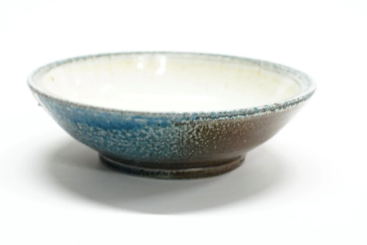 Small Bowl (#25.28), soda fired earthware, 2 x 6.75" (5 x 17 cm), $45 Cdn