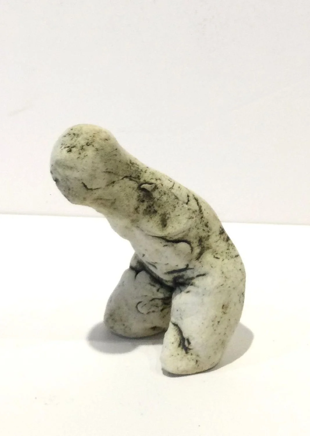 The Dreamers #33-1, 2025, stoneware, 3.5 x 2 x 2 inches (9 x 5 x 5 cm), $250 Cdn.