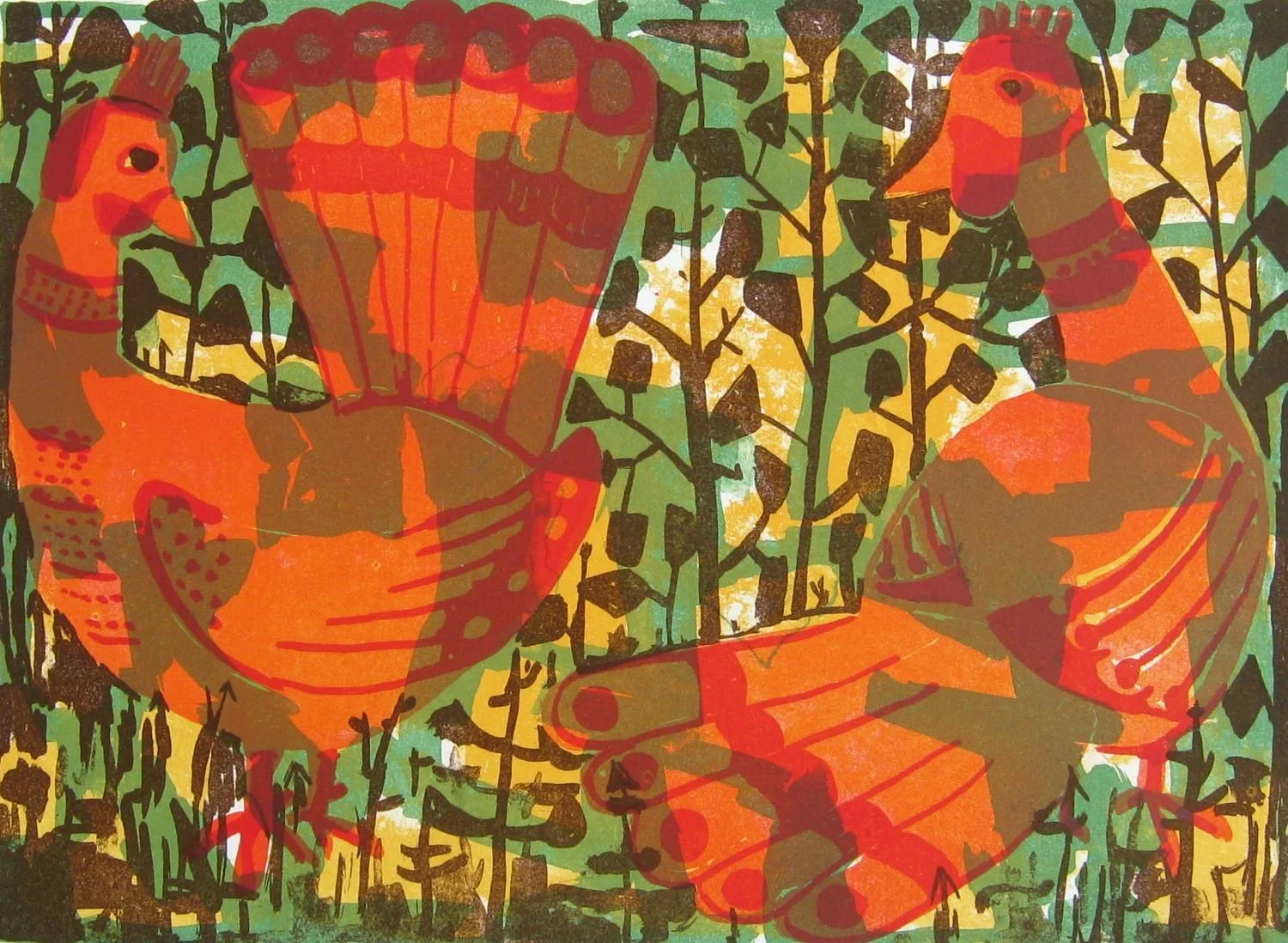 Enjoy John Snow's printmaking...