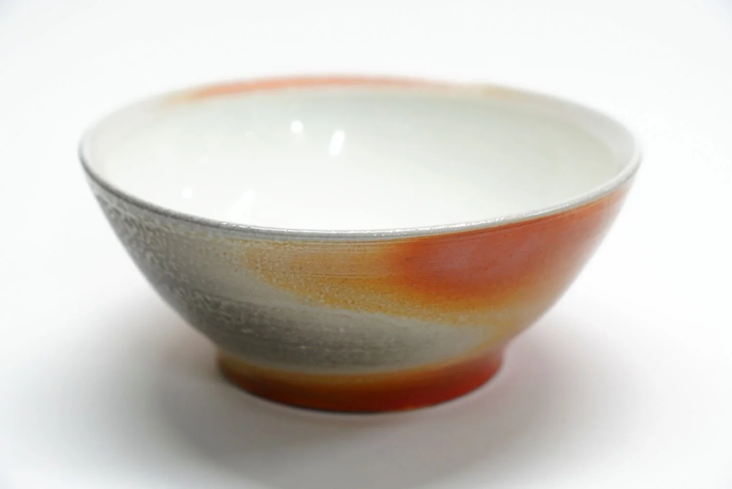 Soup Bowl (#25.17), soda fired porcelain, 3 x 6.25" (7.6 x 16 cm), $50 Cdn.
