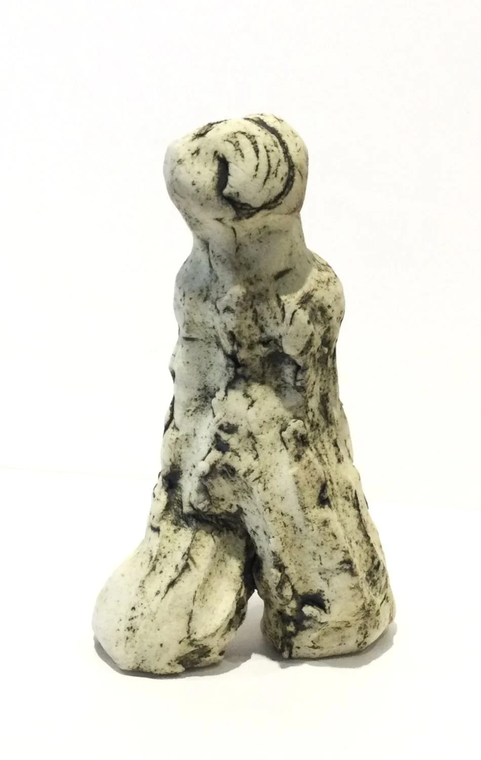 The Dreamers #32-1, 2025, stoneware, 6.5 x 3.5 x 2.5 inches (16.5 x 9 x 7 cm), $325 Cdn.