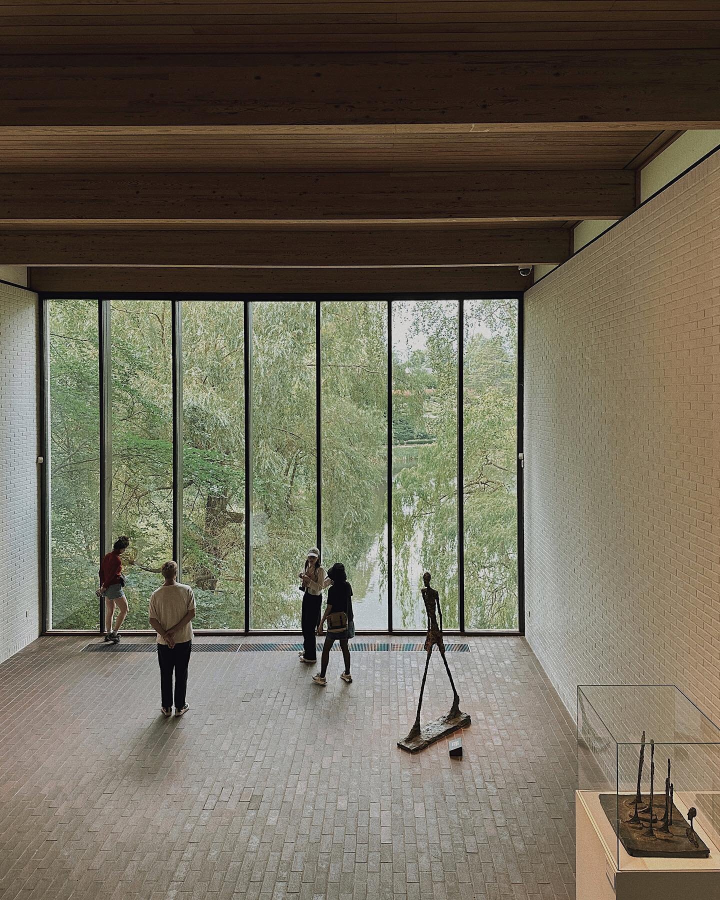 Art museums are always at the top of my travel list. 🖼️

So when I read about the Louisiana in Denmark I had to check it out. 

Only a short bus ride away, the museum is part garden, cafe, park, seaside beach, and houses a unique collection of conte