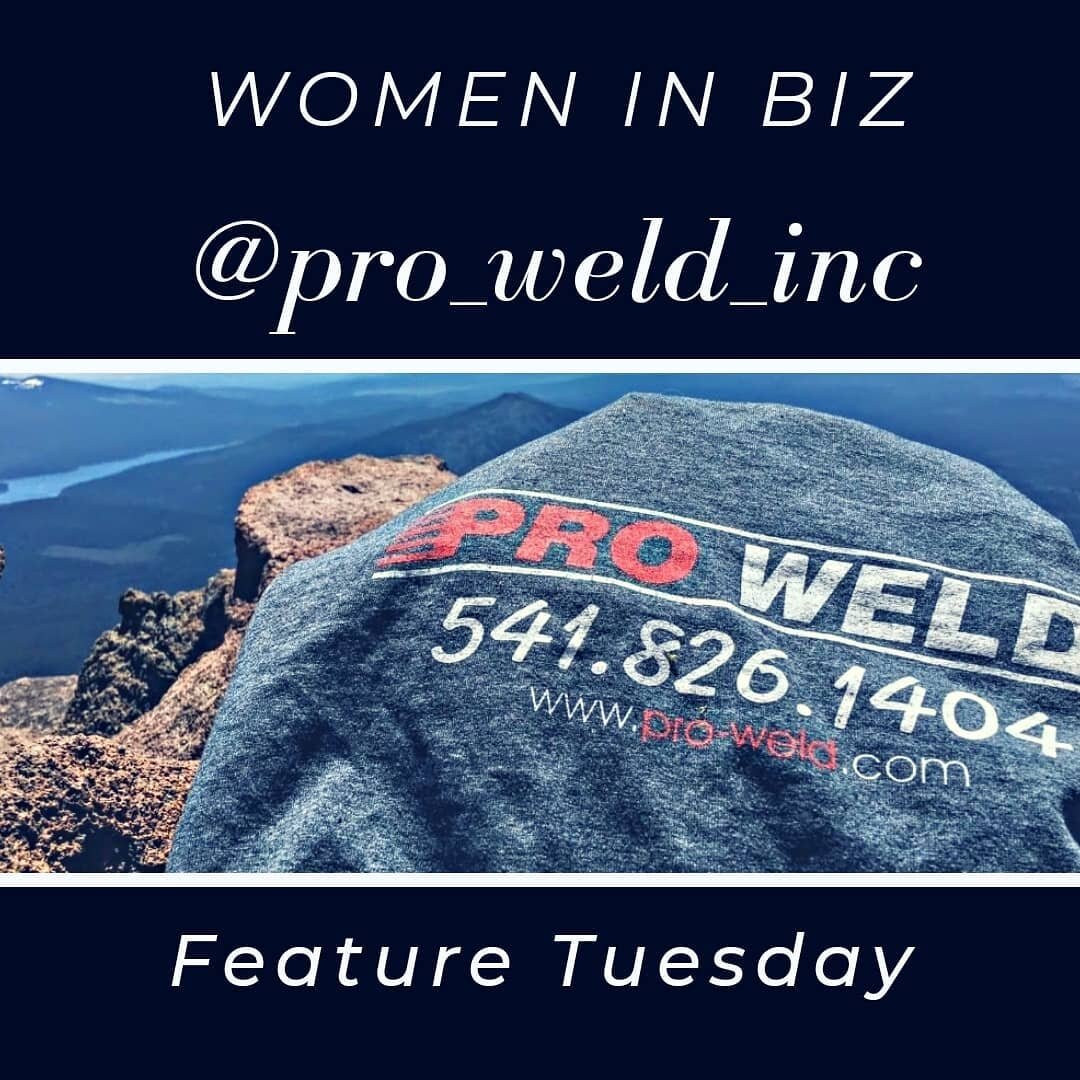 🤠 Today's feature is Pro Weld, owned by Penny Oberlander &amp; her husband Jim. They're still open even with the wildfires ongoing in Southern Oregon.

🧡 &quot;Let's quench hatred, and fuel only generous love during these fires!&quot; from their ne