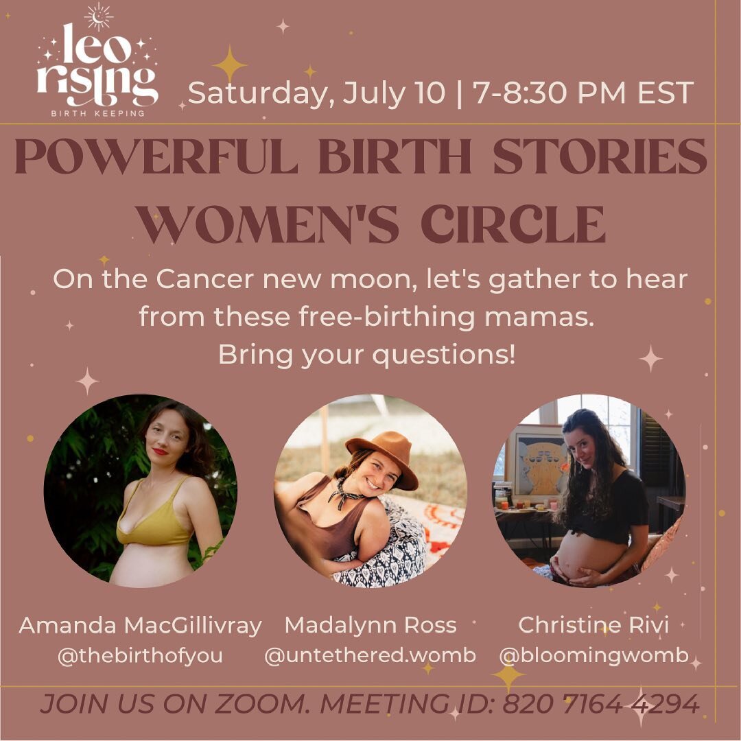I&rsquo;ve committed a lot of my current life&rsquo;s energy towards making sure women know a powerful, embodied birth is available to them, BEFORE they even get pregnant. 

Did you know you don&rsquo;t need to have stranger&rsquo;s hands inside you?