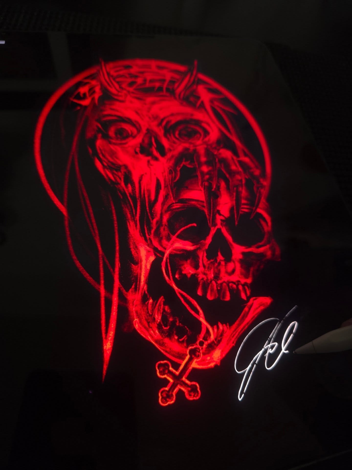 Drawing for a tattoo project... ✍️💀😈

#jakeulmertattoos #ohiotattooers #somethingdarker #darkarttattoo #bespoketattoogallery