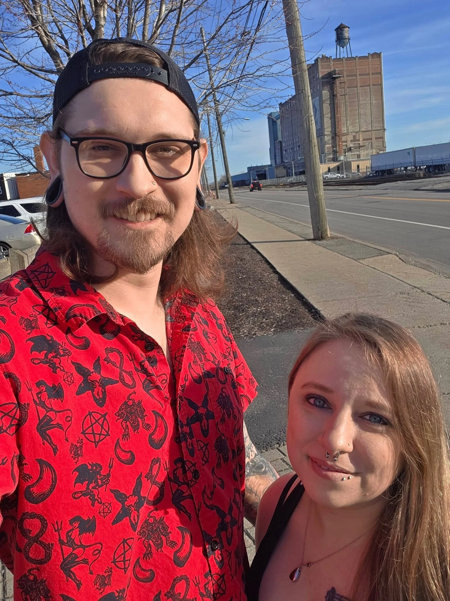 Ready to see all 3 of my favorite heavy bands in one show with this gorgeous lady! Paleface Swiss, Signs of the Swarm, and Lorna Shore! 🤘😁💀