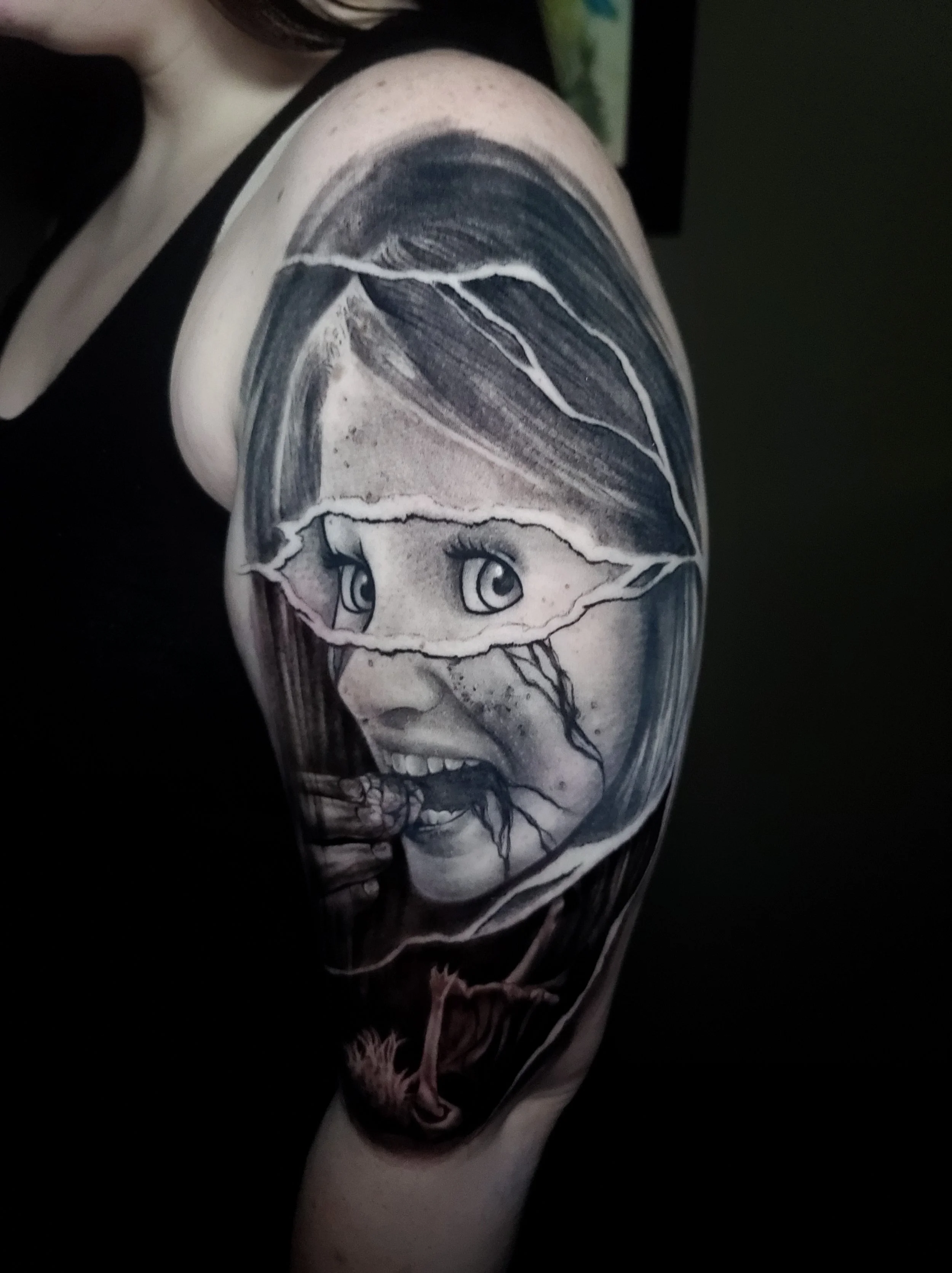 🎬 Alice in Wonderland 💀 Tattooed in 2022 ⏰

@skinandinkmag @allegoryink @electrumsupply
#jakeulmertattoos #darkart #horror #blackworktattoo #blackandgreytattoo