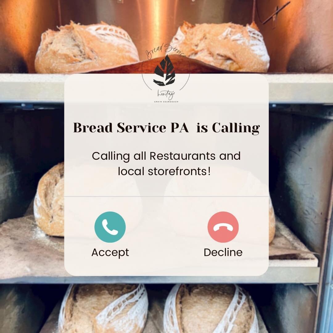 Need Bread Service? 🍞🥖

We love working with local restaurants and stores to provide fresh sourdough breads to their customers. Wholesale accounts are given special pricing, and are able to get weekly deliveries on Tuesdays, Fridays, and Saturdays.