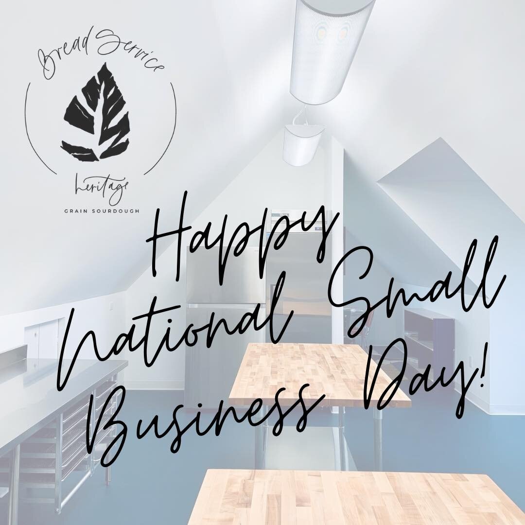 Happy National Small Business Day! Thank you for supporting our bakery business! 👏🏻🍞🍪 

We operate a small bakery in Dallas! Our products can be purchased online and at local businesses such as The Lands at Hillside Farms, Abide Coffeehouse, @Nor