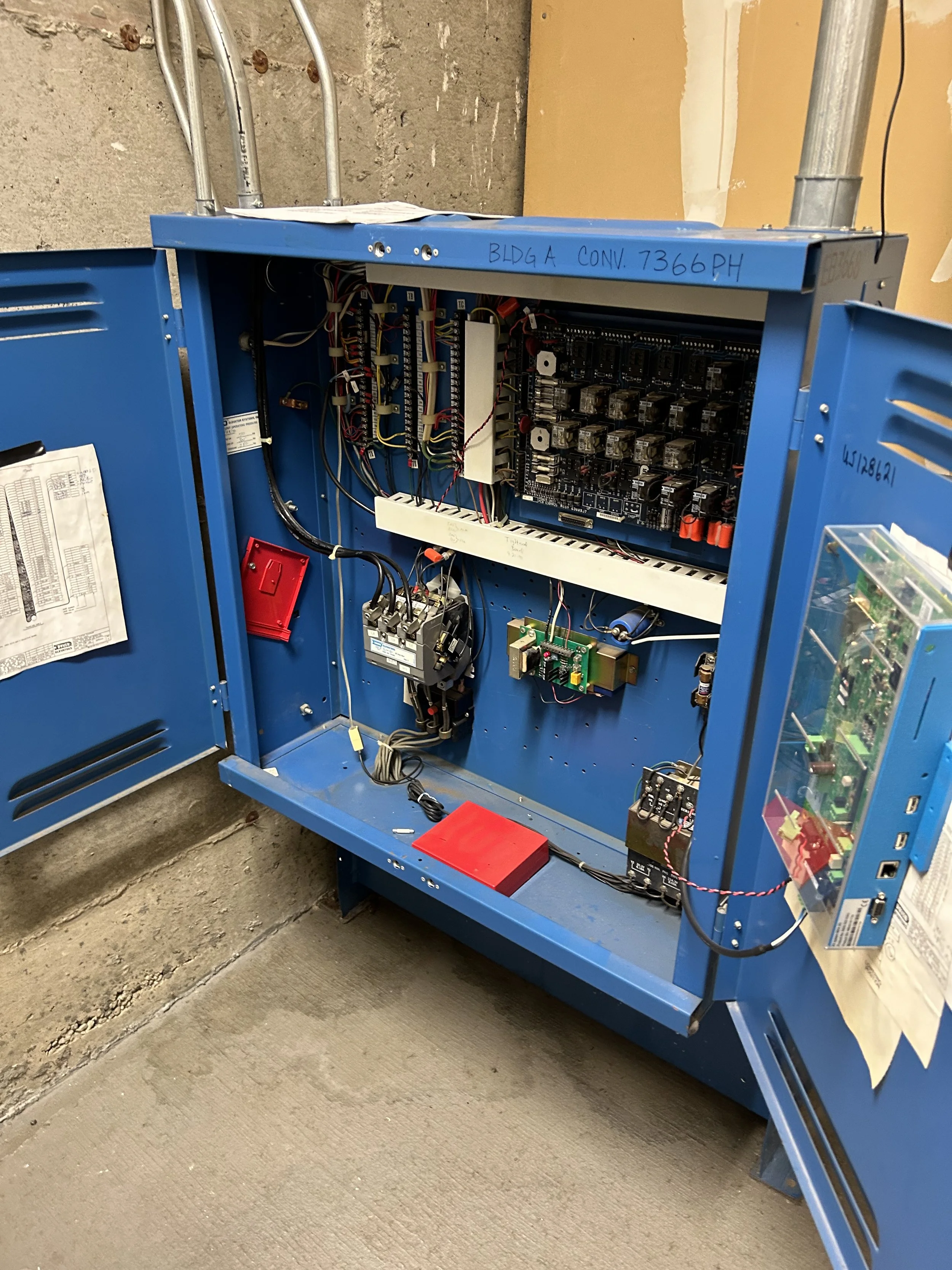 DMC controller cabinet