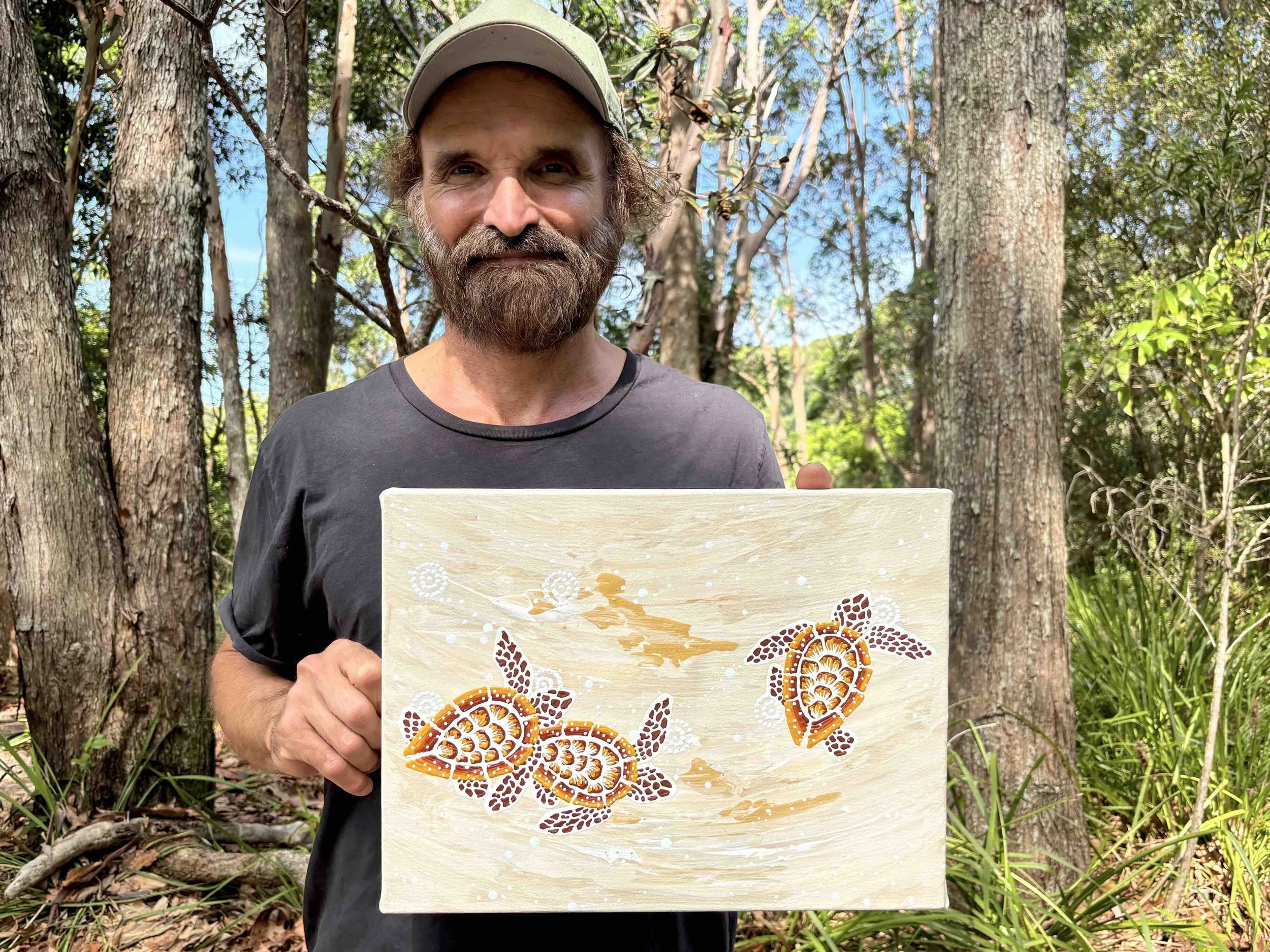 31x41 mee-bar turtle anthony walker aboriginal art milbi designs jan 26 artist.jpeg