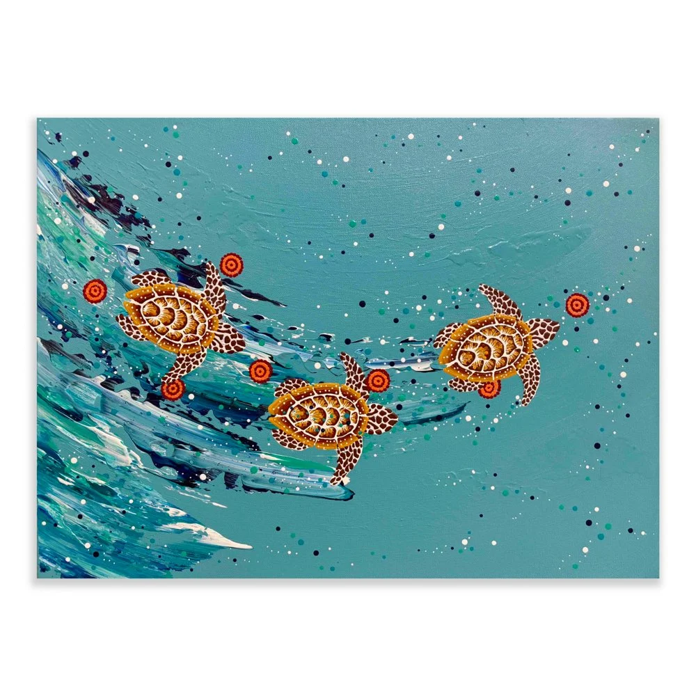 Original Artwork: Seven Sister Song Cycle (62 x 46cm)