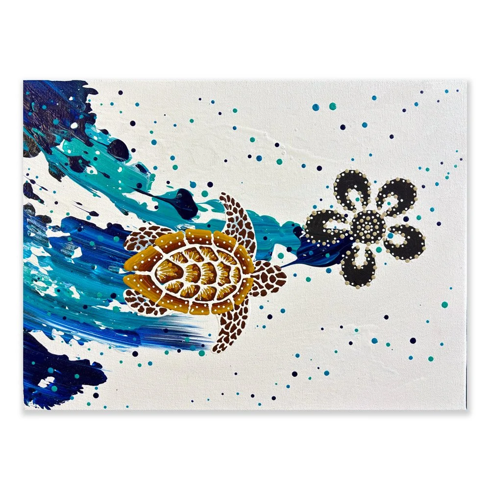 Original Artwork: Turtle Increase Song Cycle - Mini (41 x 31cm)