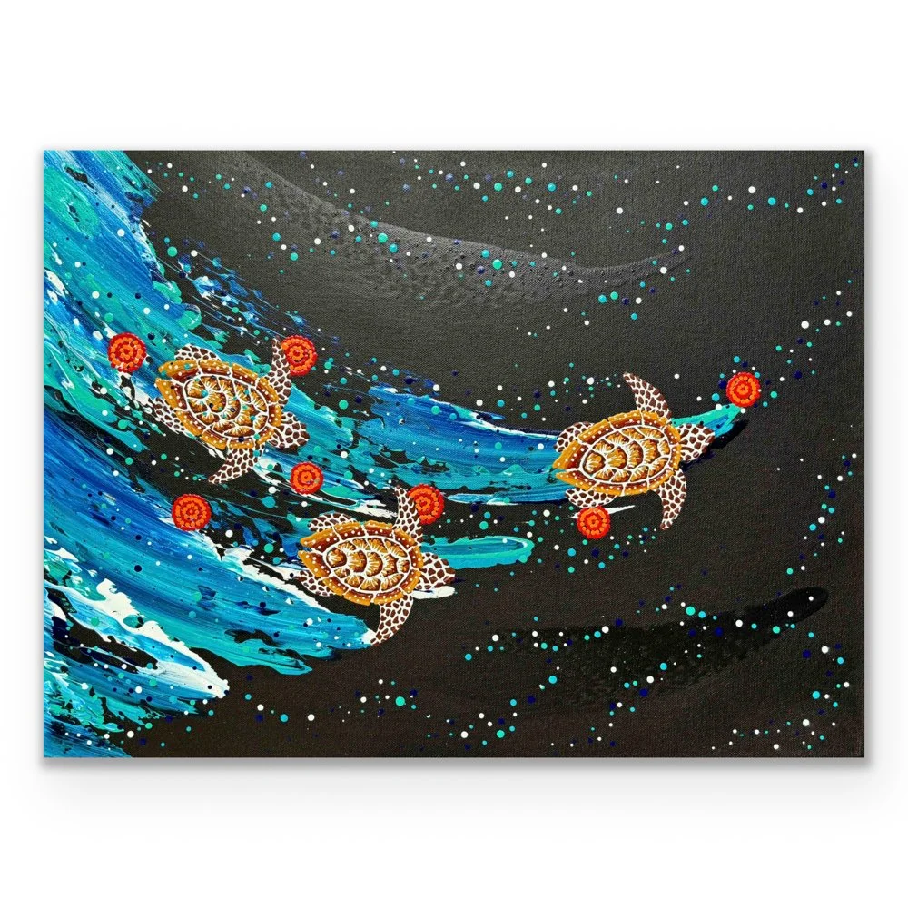 Original Artwork: Seven Sister Song Cycle (62 x 46cm)