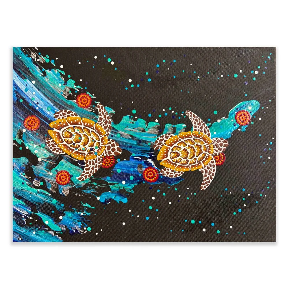 Original Artwork: Seven Sister Song Cycle II - Mini (41 x 31cm)