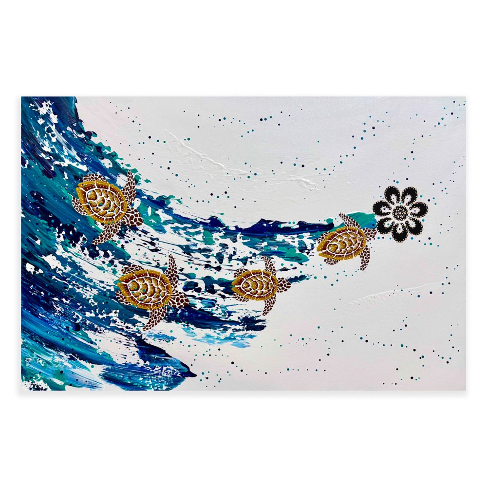 Original Artwork: Turtle Increase Song Cycle (92 x 61cm)