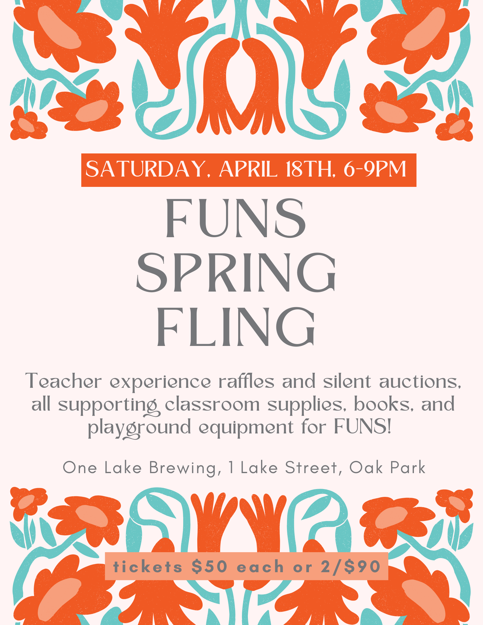 Spring Fling 2026 One ticket $50