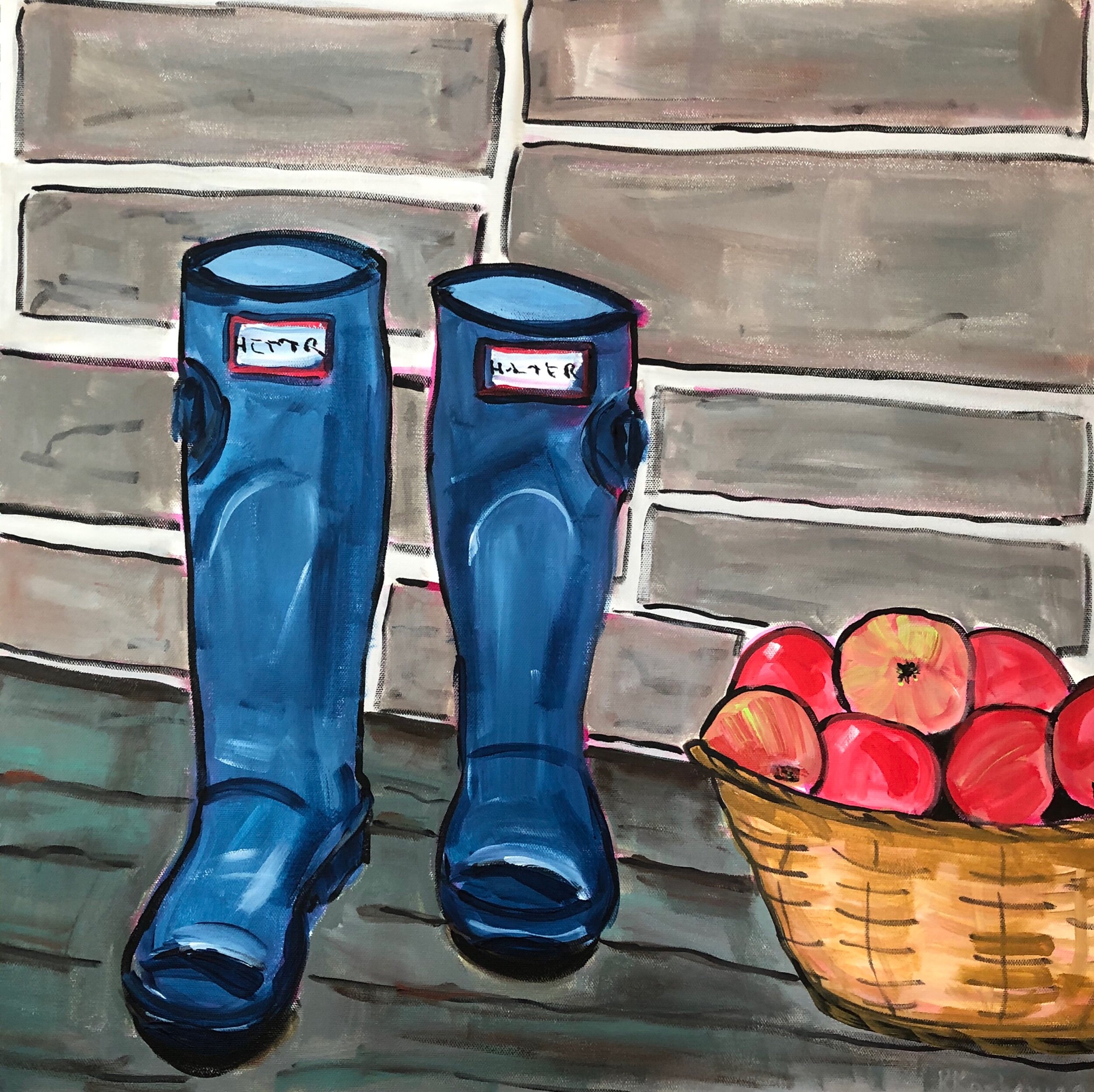 " Apples and Wellies"
