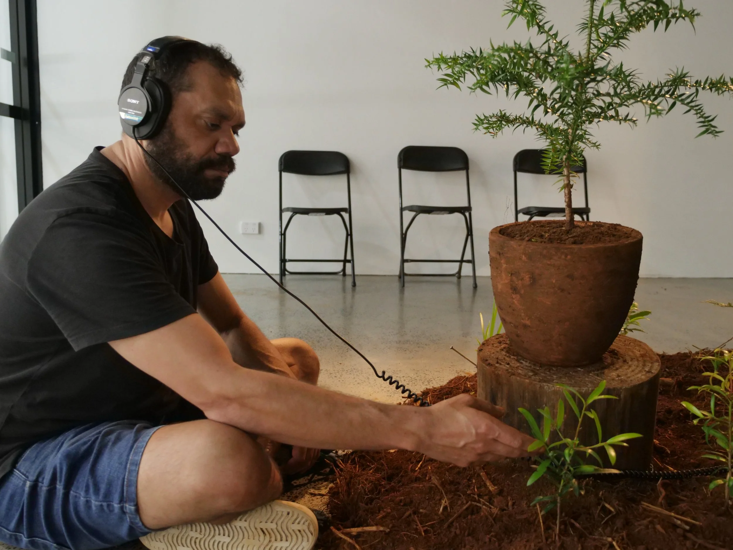 Mitch King and his sound art work