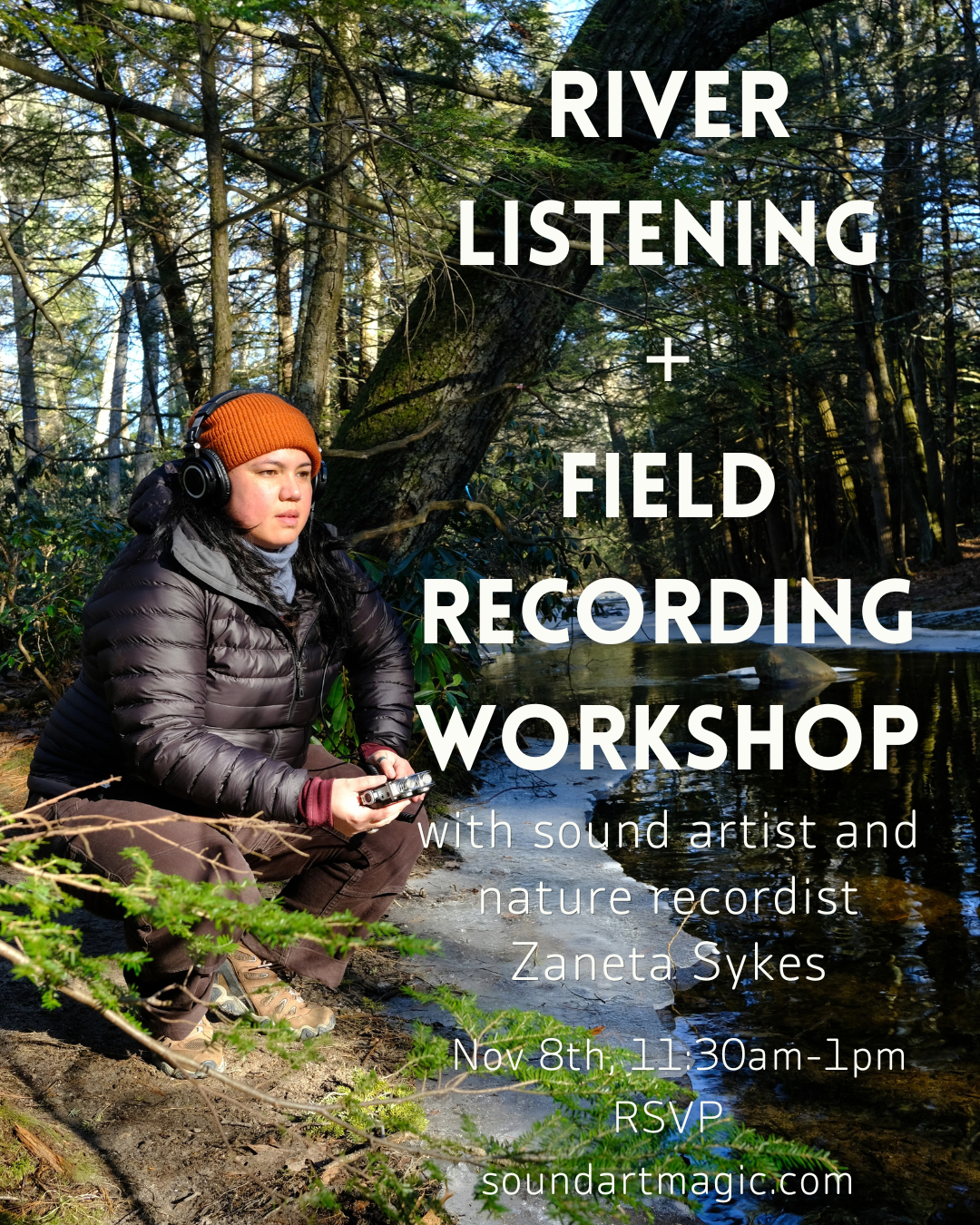 River Listening + Hydrophone Recording Workshop