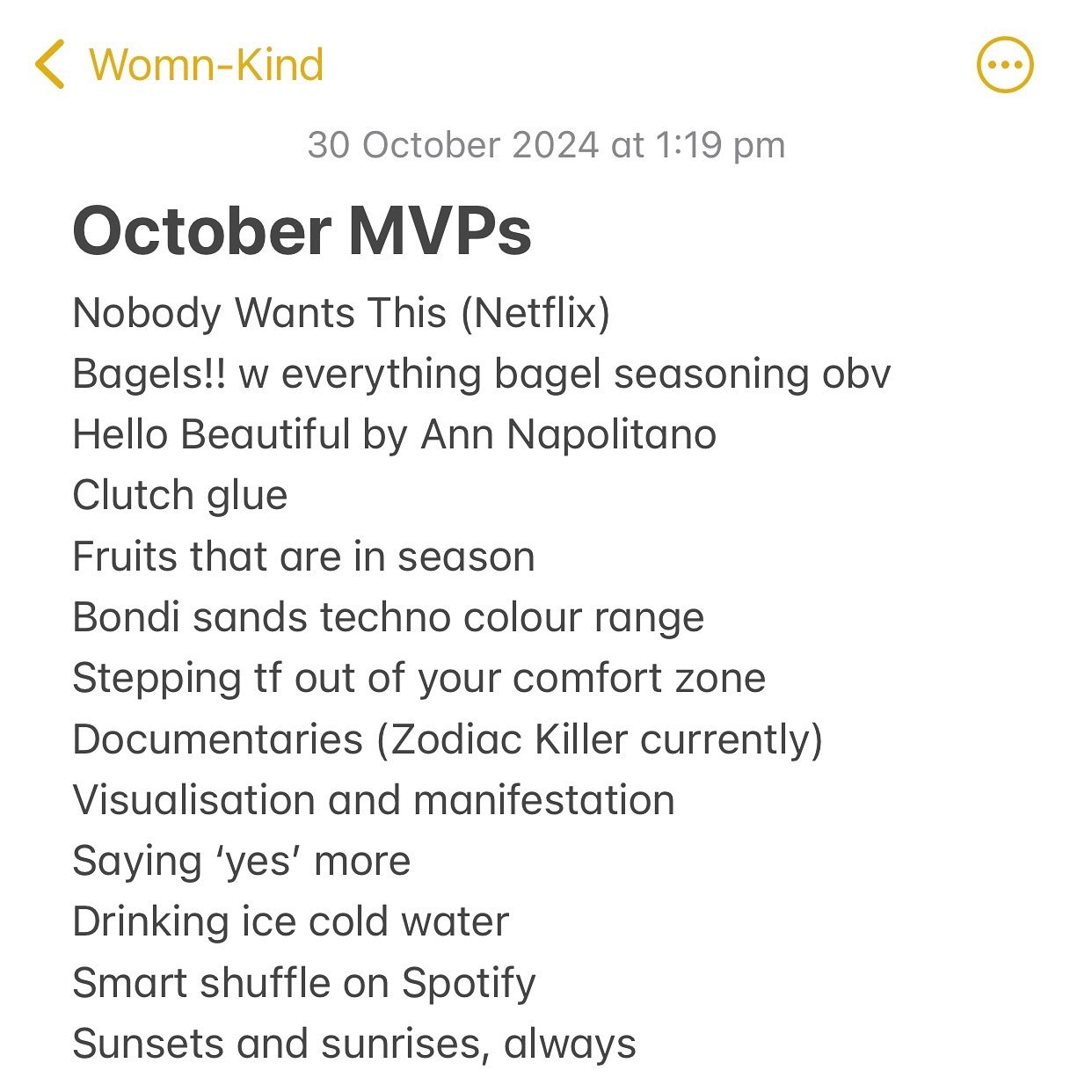 Controversial opinion but are these the best MVPs yet??

What have you been loving this October?🫶🏼🥰💖🤝🏼🤩

Stay kind,
Womn-Kind
.
.
.
.
.
#womnkind #womnkindapp #mentalhealthmatters #mentalhealthawareness #mentalhealth #mentalhealthsupport #ment
