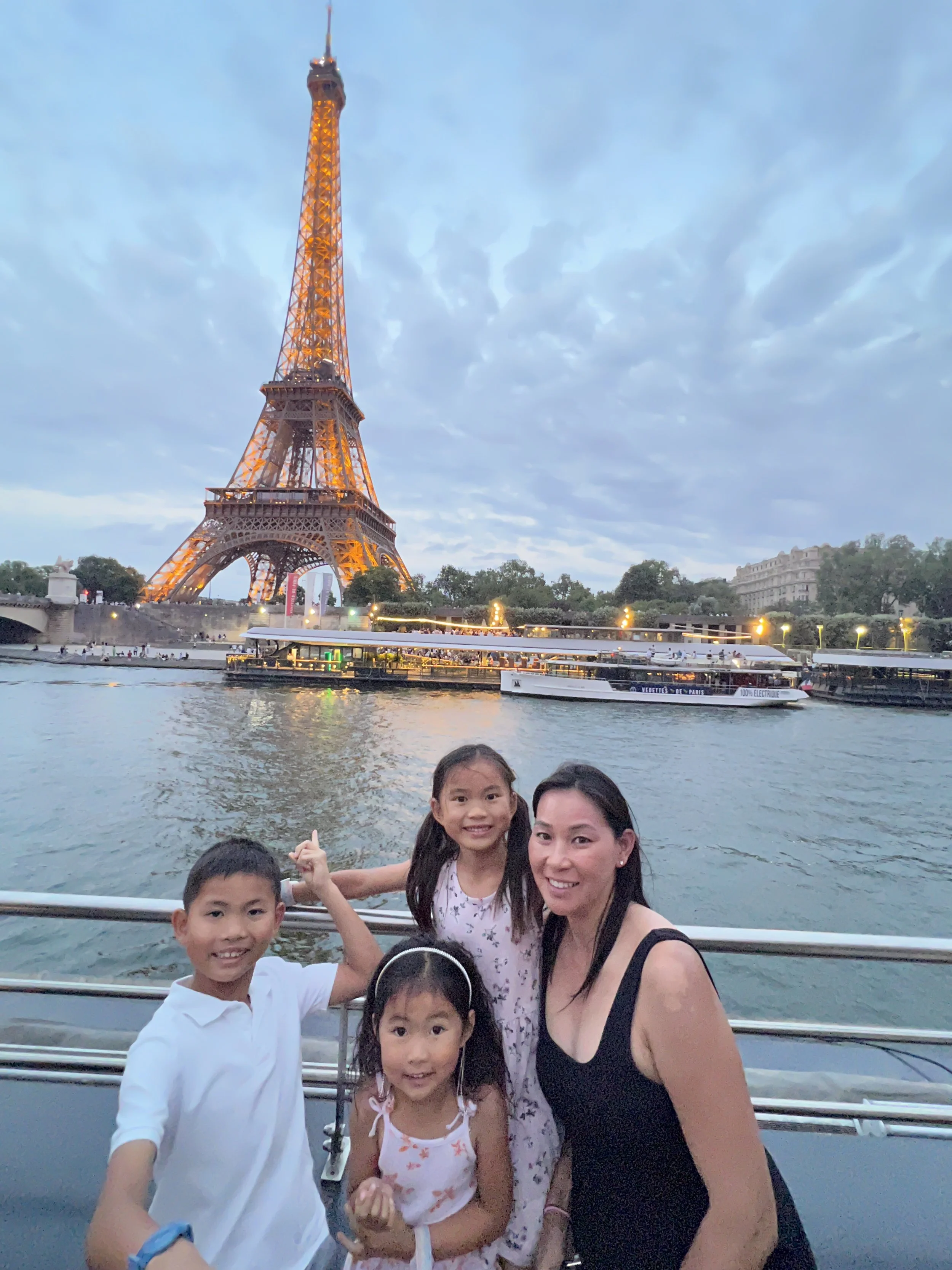 Eiffel Tower from the Seine River