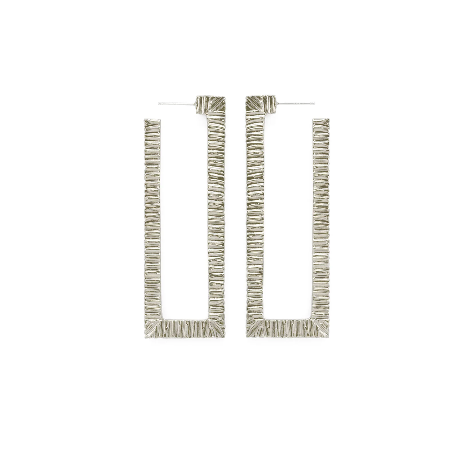 Alexandra Dodds Jewellery Palace Hoops Silver