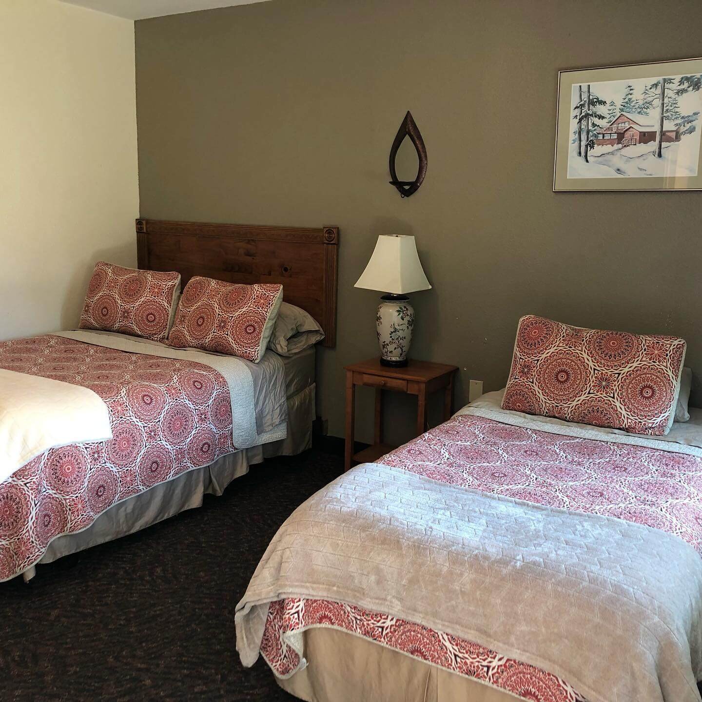  Two beds in a room for rent by Bird Creek Motel and RV Park  