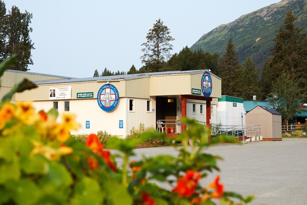  A picture of the clinic in Girdwood 