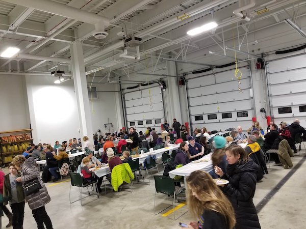  Thanksgiving Dinner in the Fire Department 