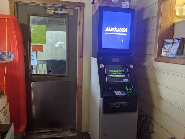  AlaskaUSA ATM at Crow Creek Mercantile 
