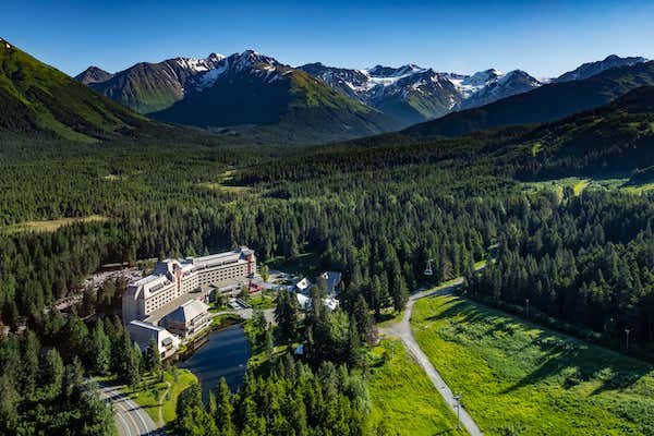  Aerial View of Alyeska Resort Hotel  