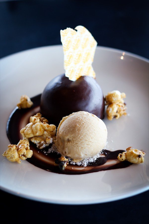  Chocolate cake at Seven Glaciers  