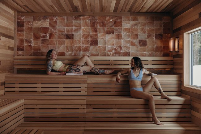  Sauna in the Alyeska Nordic Spa 