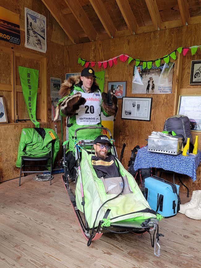  Ryan Reddington display at Girdwood Sled Dog Adventure 