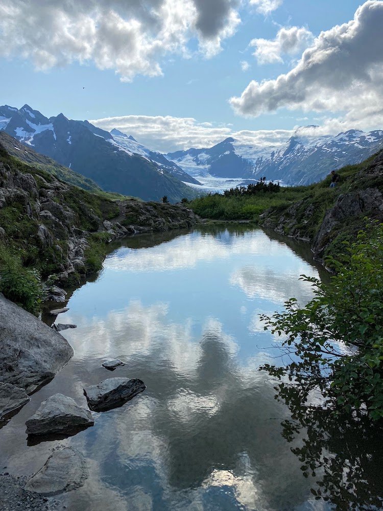  Top of Portage Pass  