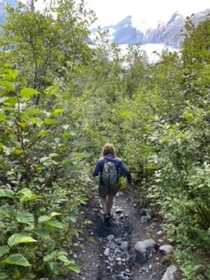  Going down to Portage Lake  