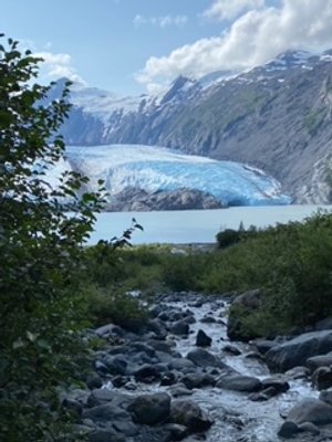  Portage Glacier on Portage Lake  