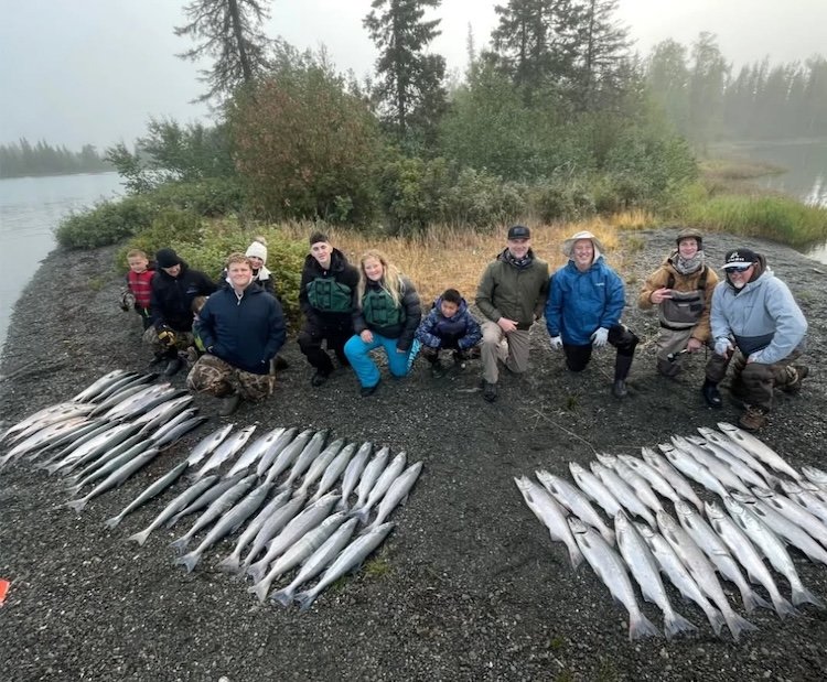  SilverTip Fish and people 
