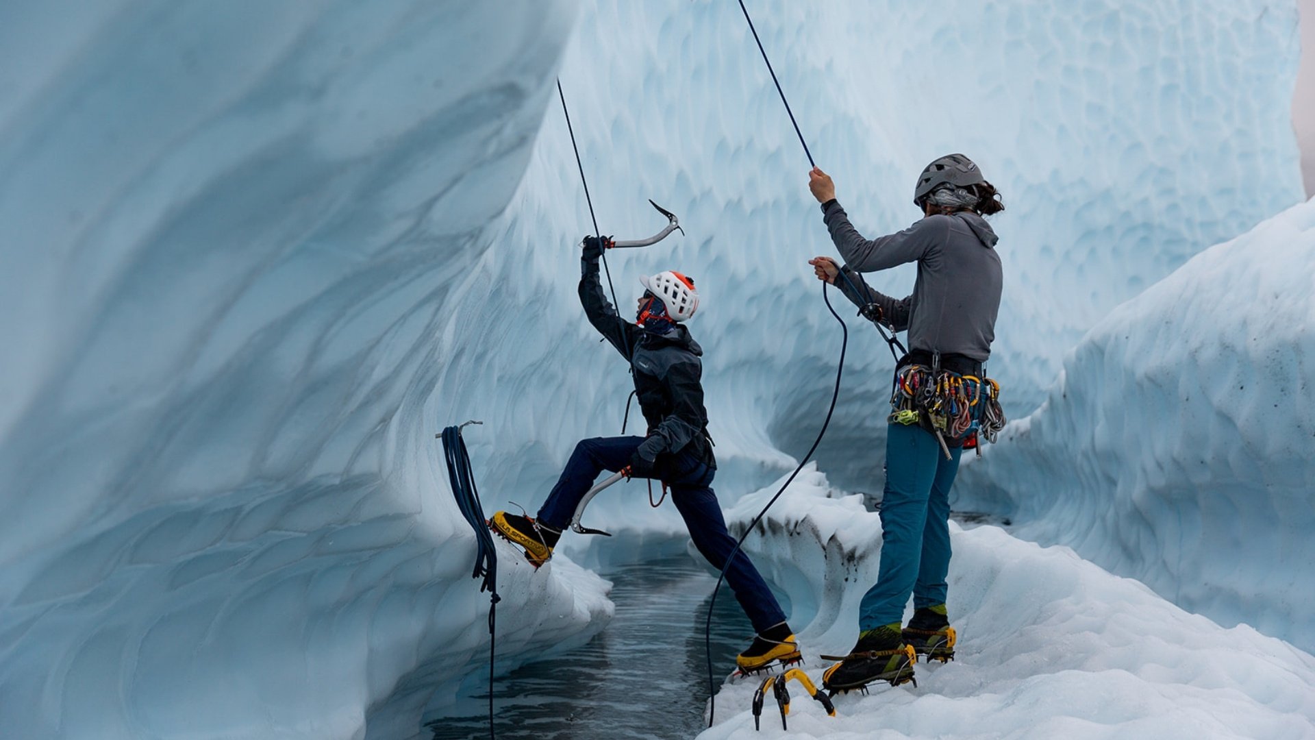  Ice Climbing tour with  NOVA Alaska Guides  
