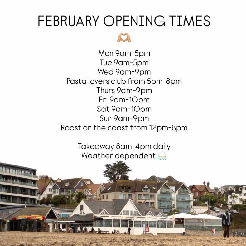We hope everyone&rsquo;s had a great January! Just a quick heads-up that our February opening hours are staying the same&mdash;here&rsquo;s a little reminder in case you missed them 😊

Just walk in, grab a table and order at the bar for breakfast, l