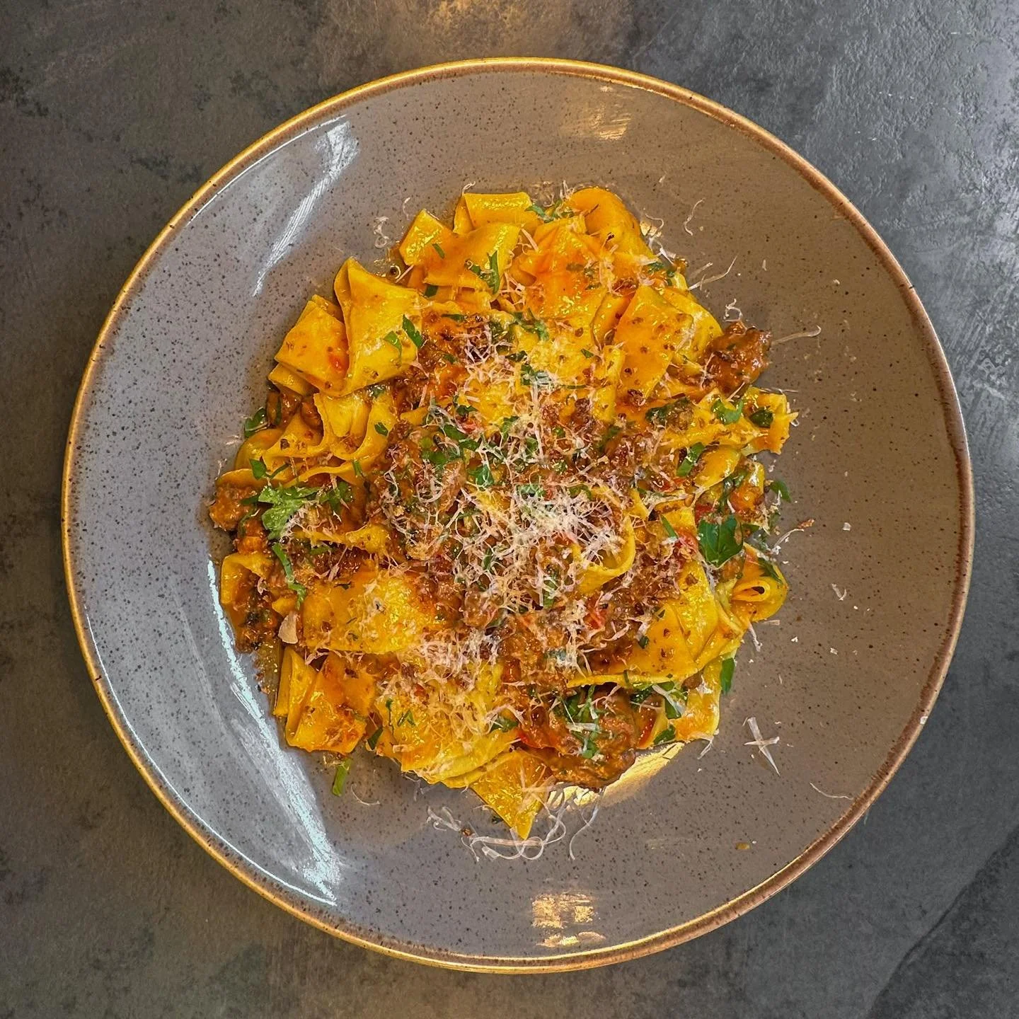 It&rsquo;s almost that time of the week! 

Slow cooked beef rag&uacute;, served on pappardelle ribbons with parmesan to top it off! 

Stop by and treat yourself to our mouthwatering weekly pasta lovers club every Wednesday from 5pm! 

Walk in, book o
